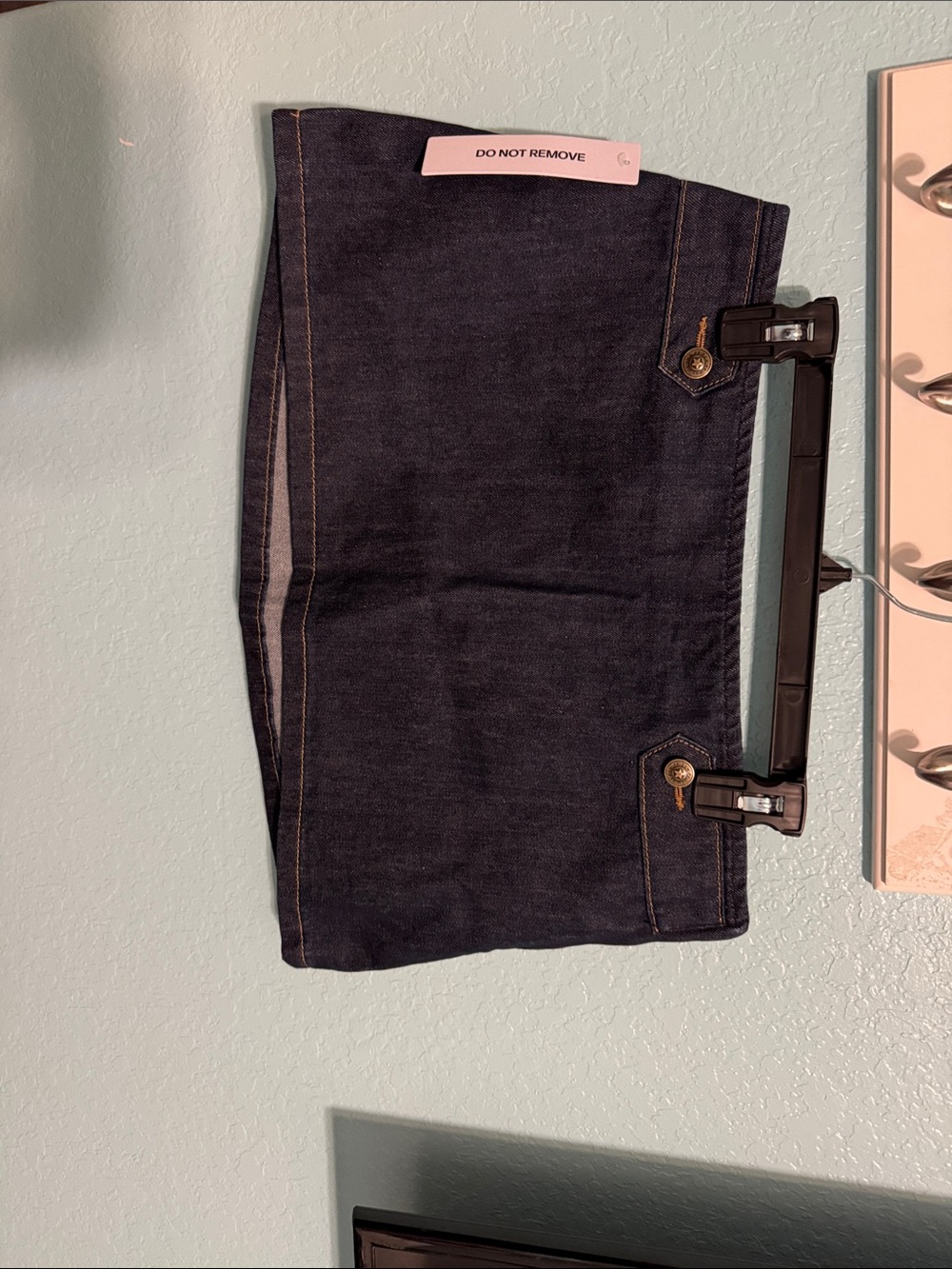 Princess Polly Dark Indigo Denim Mini Skirt